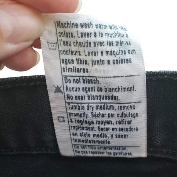 Carhartt Mens Black Pants Size 48 x 30 Worn Faded Distressed Dungaree Work Pants - Picture 16 of 16